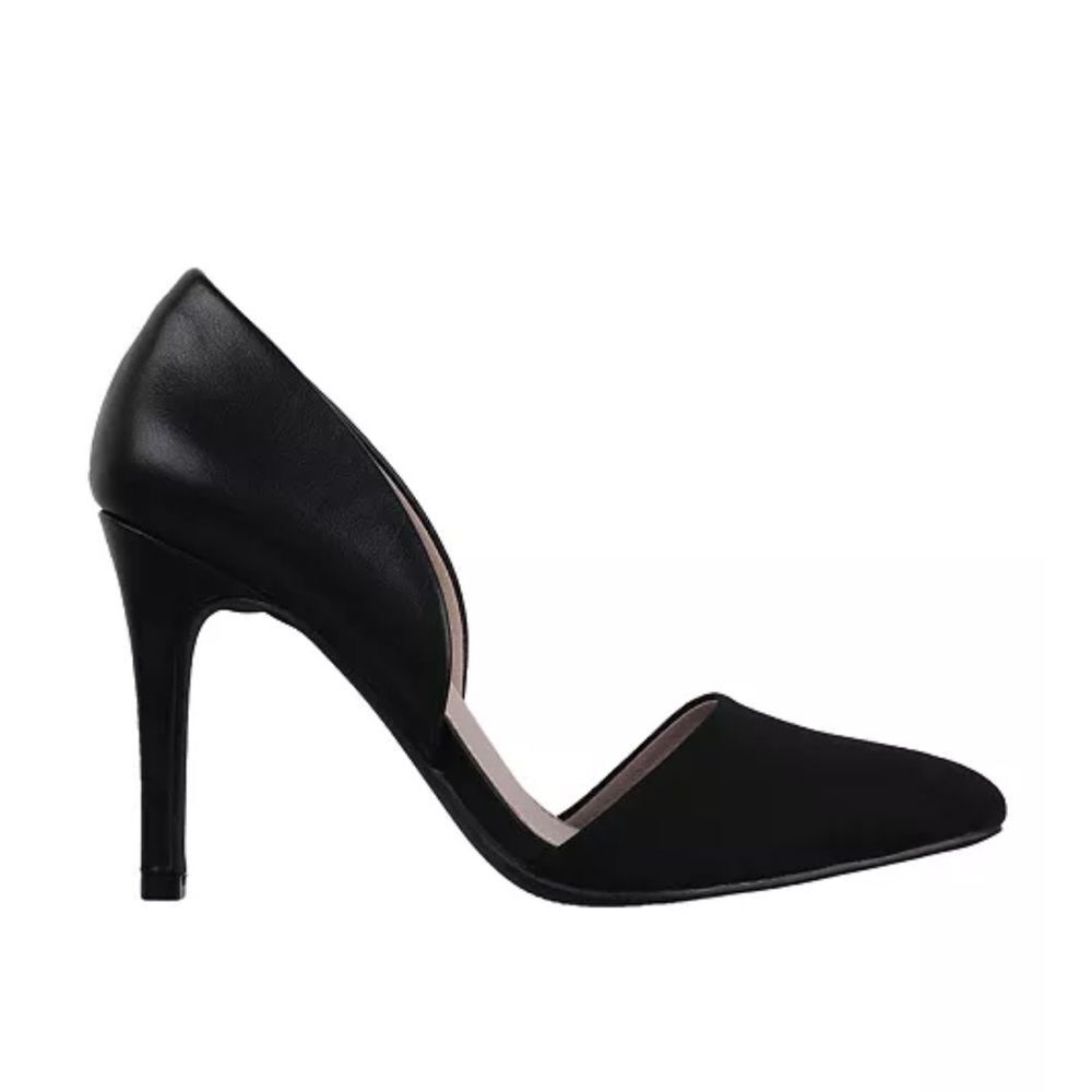 NWT French Connection Black Stiletto D’orsey Pumps Heels - Picture 8 of 8